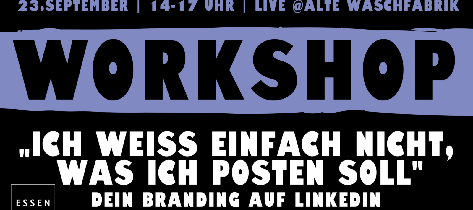 Startup-Essen – “Ich weiss einfach nicht, was ich posten soll" - Dein Branding auf LinkedIn